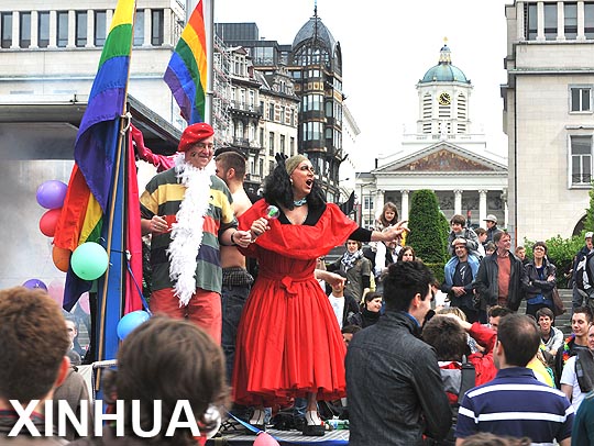 Desfile anual de gays en Bruselas 4