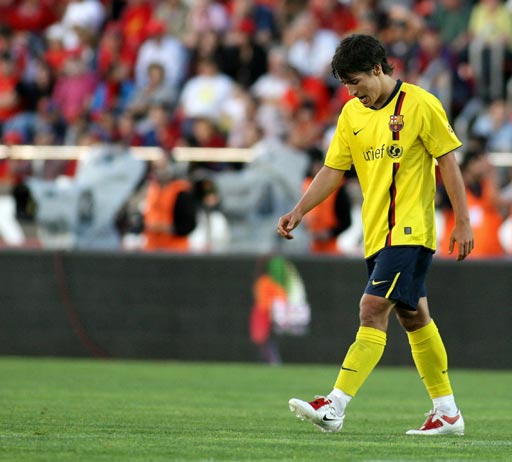 Fútbol: Mallorca derrota a Barcelona por 2-1 en liga española 3