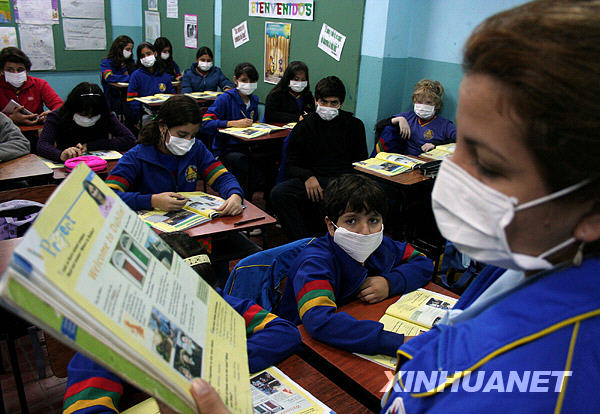 gripe H1N1 en Paraguay 2