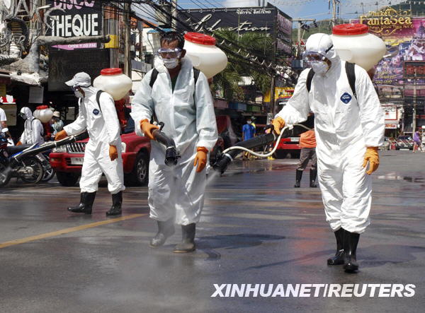 gripe A(H1N1) en Tailandia 2