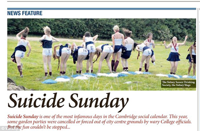 Bikini Party-Universidad de Cambridge 2