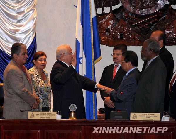Honduras-Presidencia-Micheletti