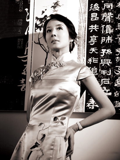 Belleza china clásica Yan Geling 1