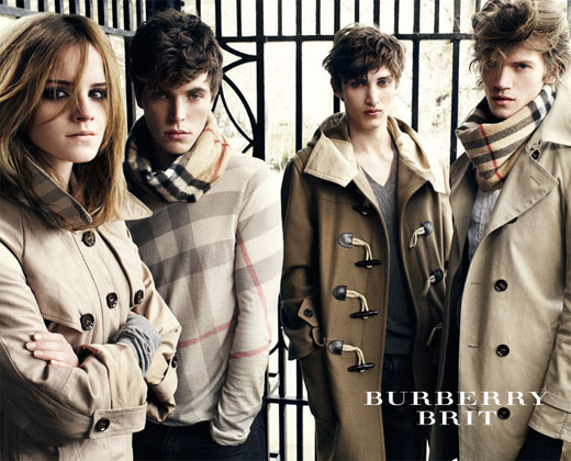 Emma Watson, nueva imagen de Burberry para la campaña de otoño-invierno 2010 3