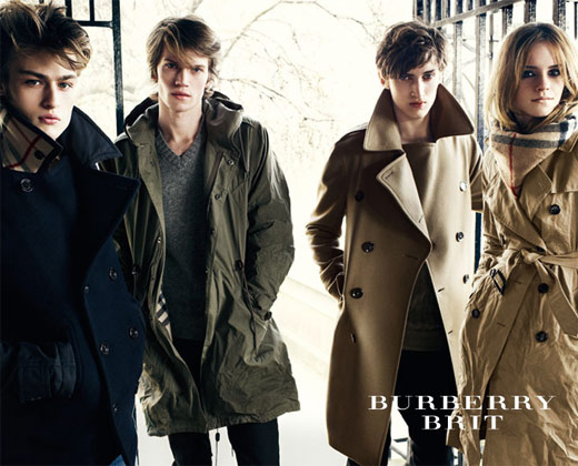 Emma Watson, nueva imagen de Burberry para la campaña de otoño-invierno 2010 4