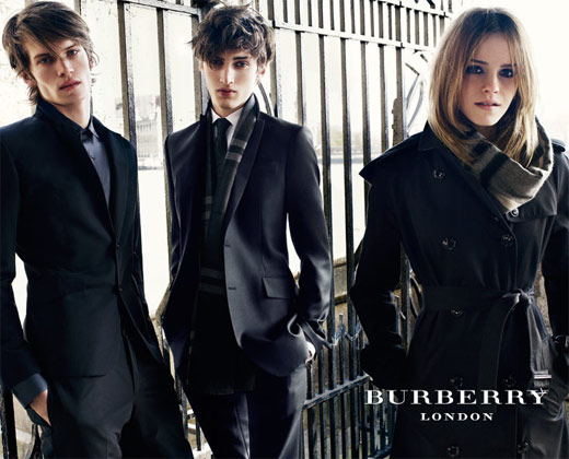 Emma Watson, nueva imagen de Burberry para la campaña de otoño-invierno 2010 6