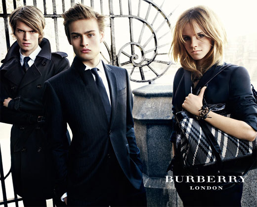 Emma Watson, nueva imagen de Burberry para la campaña de otoño-invierno 2010 7