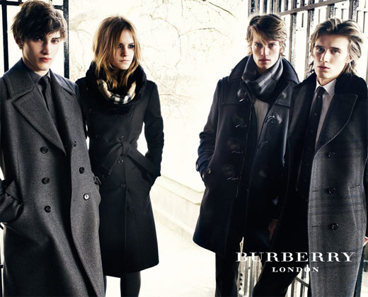 Emma Watson, nueva imagen de Burberry para la campaña de otoño-invierno 2010 9