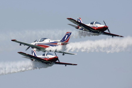 Exhibición aérea en España 4