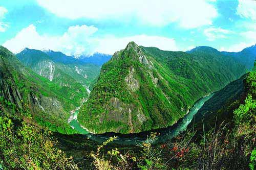 El gran cañón Yarlung Zangbo, lugar turístico por excelencia del Tíbet 1