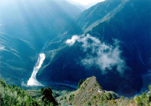 El gran cañón Yarlung Zangbo, lugar turístico por excelencia del Tíbet 4