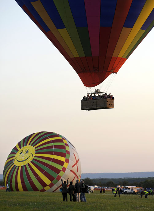 Se inauguró - Francia - XI- Festival Internacional - Globos Aerostáticos 5