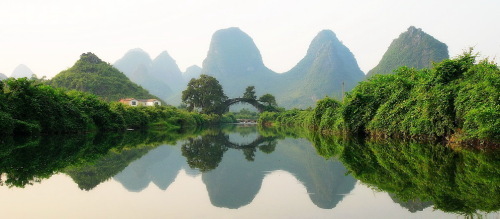 Pintoresco -paisaje -río -Yulong -Yangshuo 02