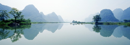 Pintoresco -paisaje -río -Yulong -Yangshuo 03