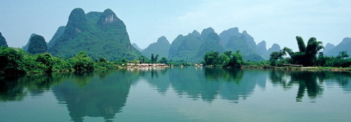 Pintoresco -paisaje -río -Yulong -Yangshuo 04