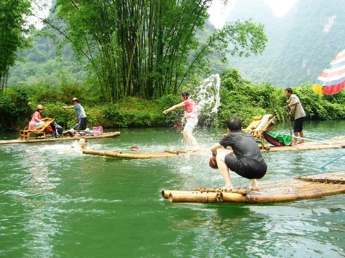 Pintoresco -paisaje -río -Yulong -Yangshuo 07