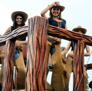 Concurso de belleza de vaquera en Nicaragua 1