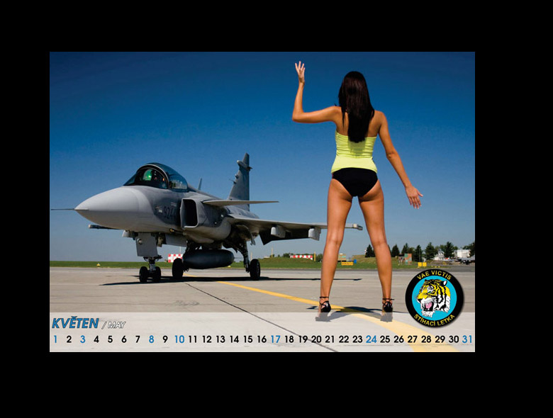 Calendario-bellas-aviónes de gaza 9