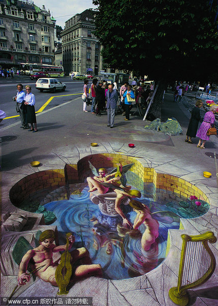 Magníficos -dibujos -tridimensionales -realizados -Kurt Wenner 4