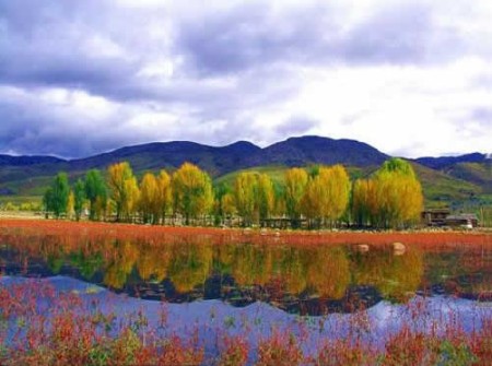 Paisajes de otoño en la Semana Dorada de Día Nacional 7