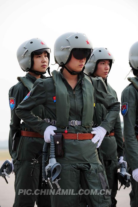 Las mujeres pilotos de China2