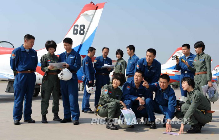 Las mujeres pilotos de China4