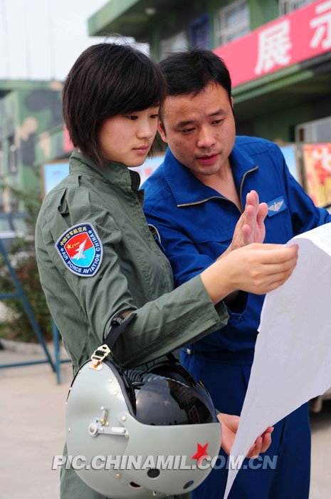 Las mujeres pilotos de China10