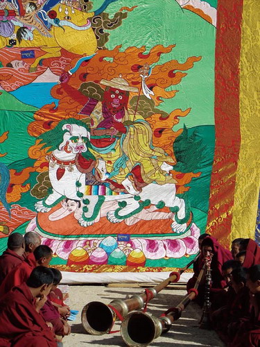 Tangka tibetano-Integración-religión-el arte 4
