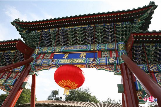 El magnífico paisaje -Parque Beihai -elegantes adornos-recibir- Día Nacional 4