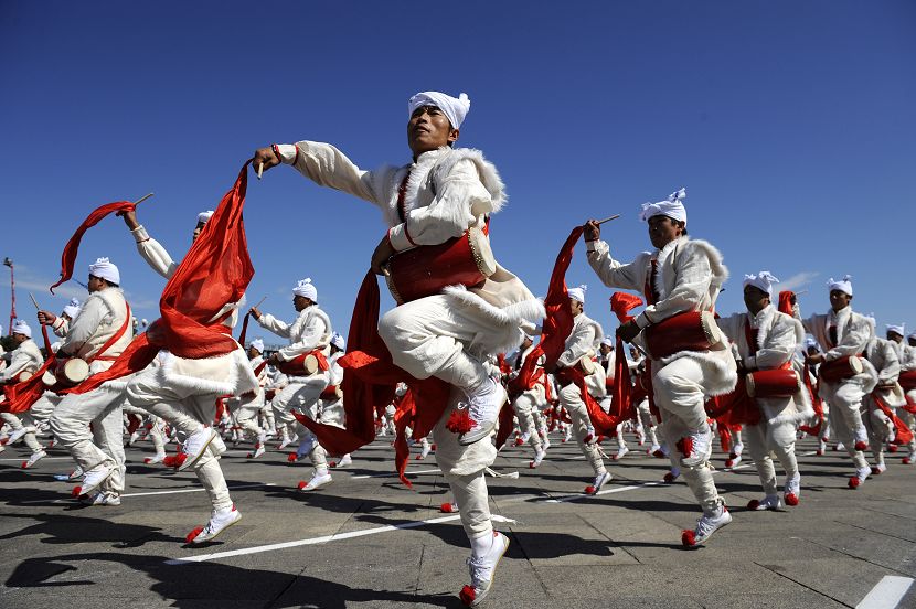 Desfile popular-Plaza de Tian'anmen 6