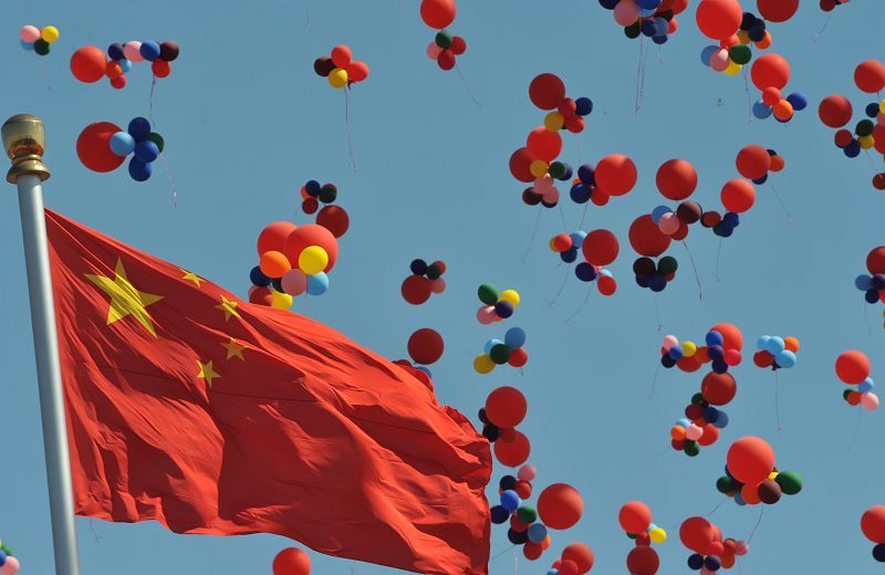 celebraciones-Día Nacional-China-desfile-niños 3