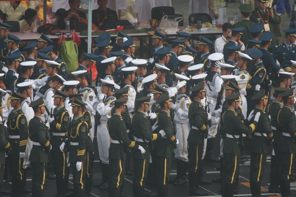 ejércitos para el desfile