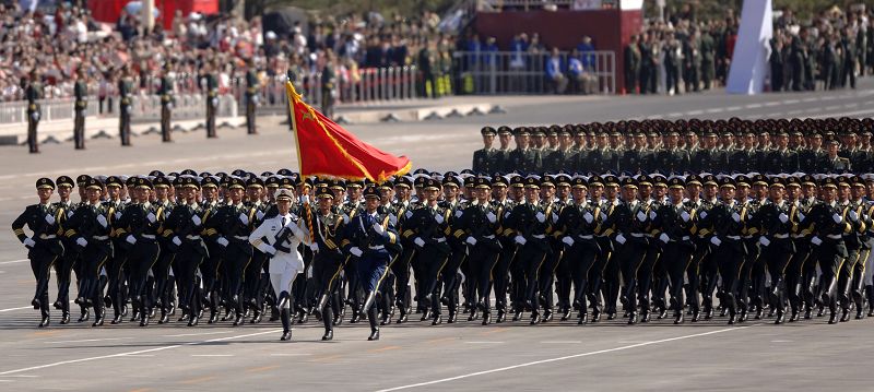 desfile militar-Guardia de Honor del EPL 1 3