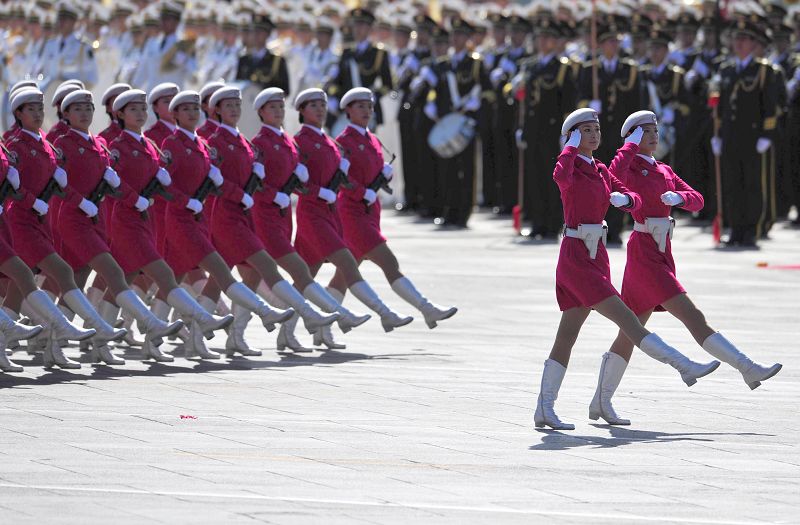 desfile militar-milicias mujeres 11