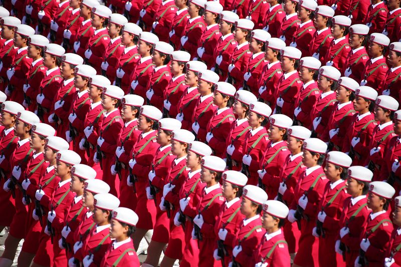 desfile militar-milicias mujeres 13