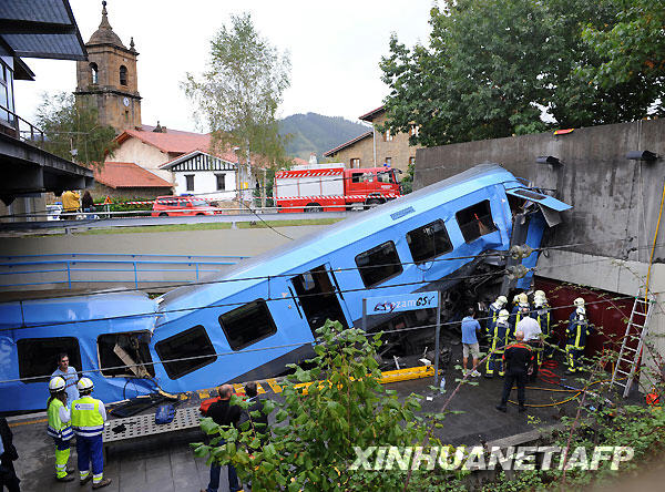 Accidente de tren-Lezama-España