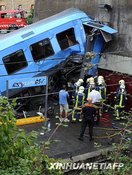 Accidente de tren-Lezama-España 2