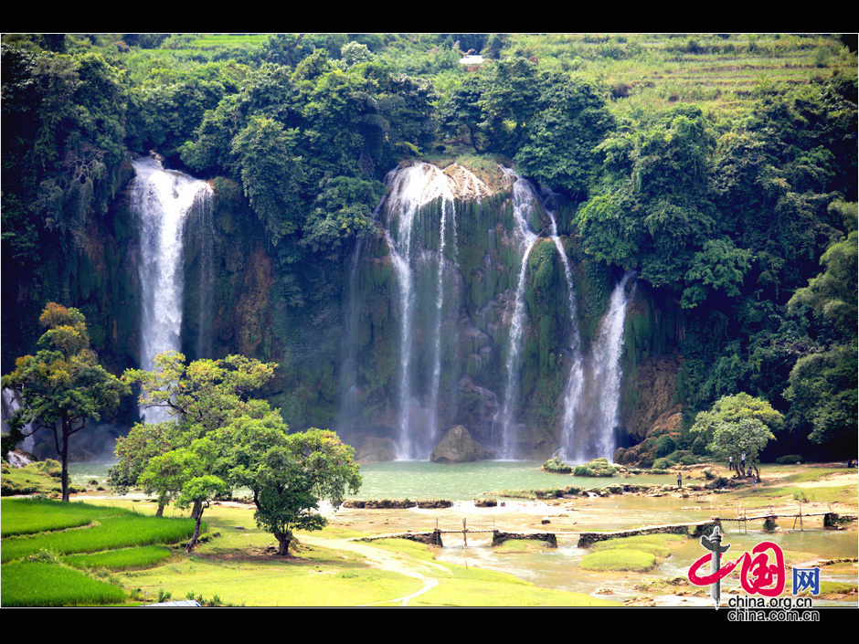 Instantánea de la catarata de Detian 5