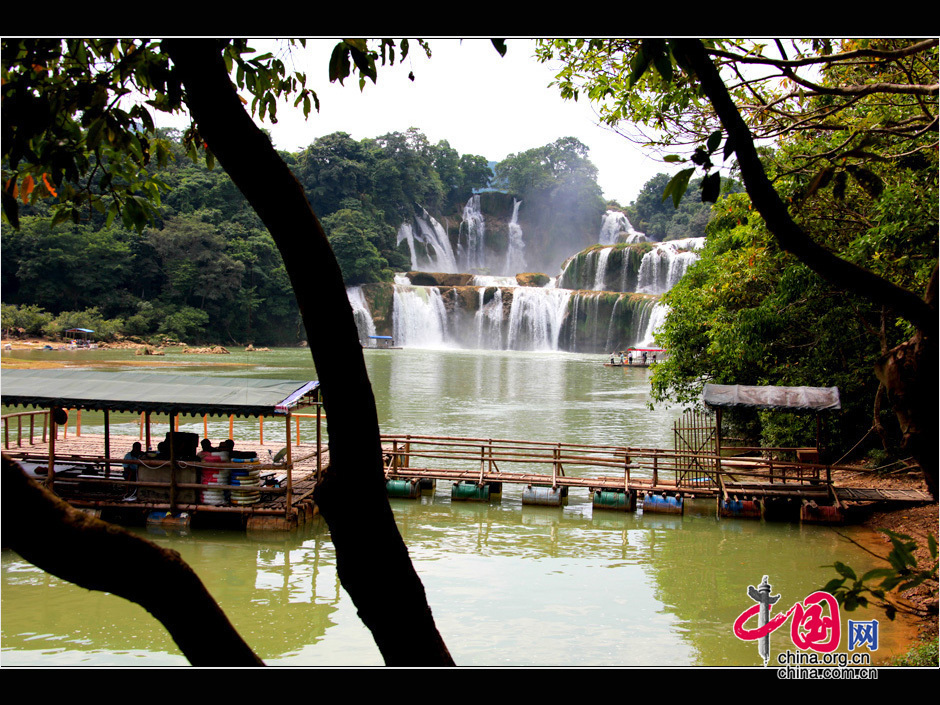 Instantánea de la catarata de Detian 6