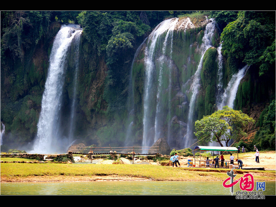 Instantánea de la catarata de Detian 7