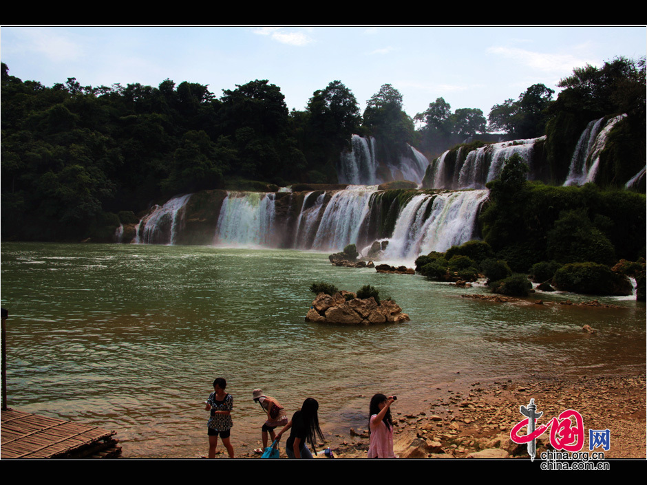 Instantánea de la catarata de Detian 12