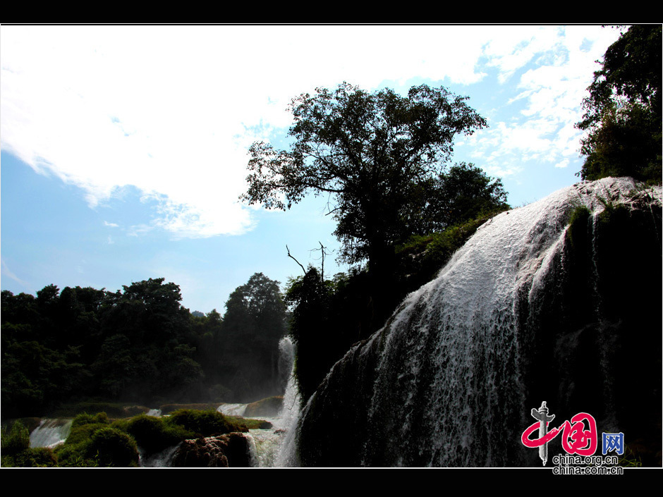 Instantánea de la catarata de Detian 14