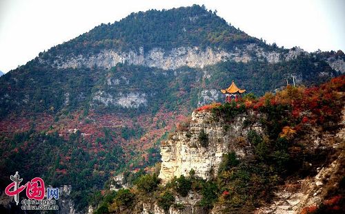periodo de hojas- montaña Taihang 2