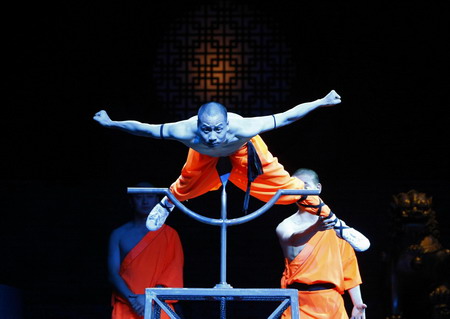 monjes - Shaolin- actúan -Malta 5