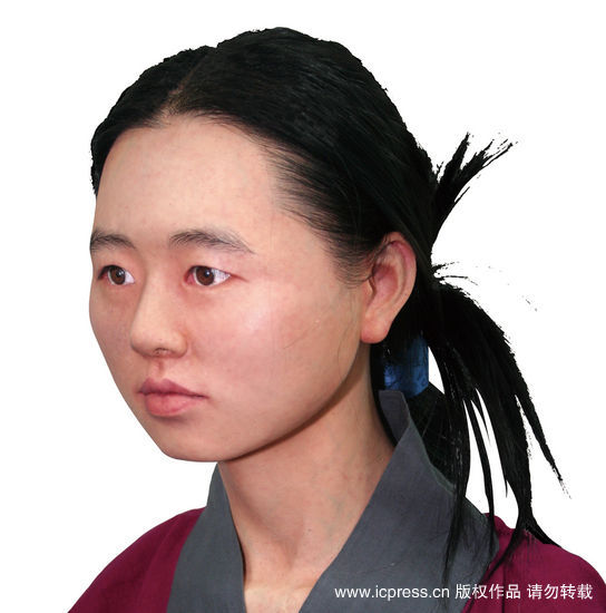 La cara de una doncella coreana de hace 1,500 años fue recuperada 5