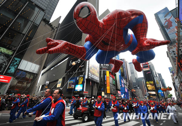 Nueva York-desfile-Día de Acción de Gracias-Manhattan-EEUU 2