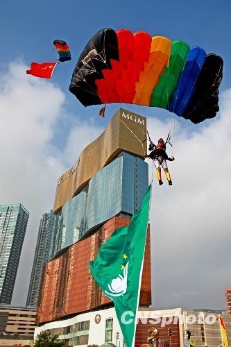 Macao-China-paracaidista-retorno-aniversario-Fuerza Aérea 1