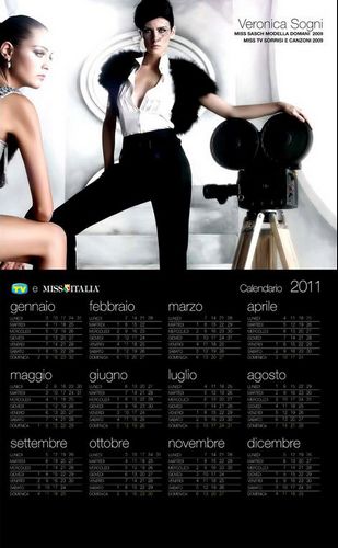 Calendario de Miss Italianos para el 2010 8