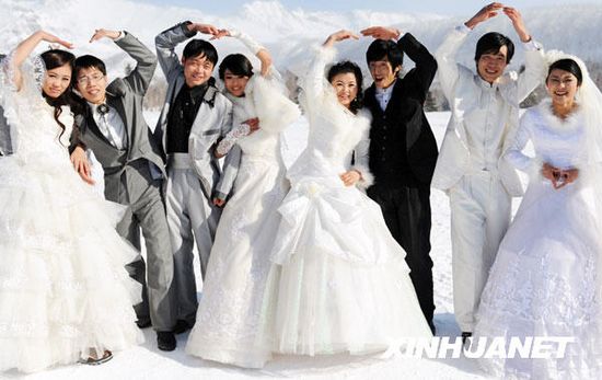 Fotos de la boda en la nieve1