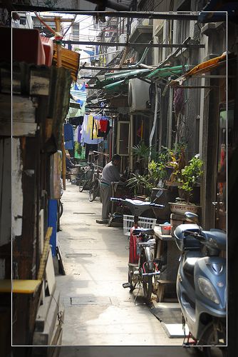 Longtang, los callejones típicos de Shanghai 2